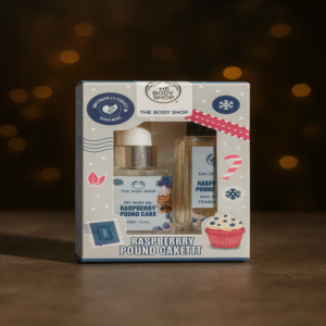 The Body Shop Raspberry Pound Cake Set